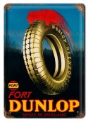 DUNLOP METALOWY SZYLD PLAKAT OBRAZEK RETRO #00245