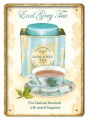 EARL GREY TEA METALOWY SZYLD PLAKAT RETRO #08109