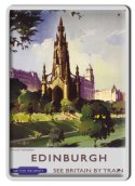 EDINBURGH METALOWY SZYLD VINTAGE RETRO #00296
