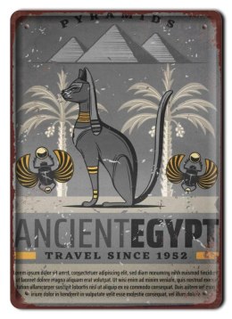 EGIPT PLAKAT METALOWY SZYLD OBRAZEK RETRO #20242