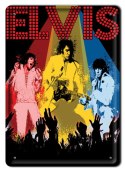 ELVIS METALOWY SZYLD PLAKAT VINTAGE RETRO #00036