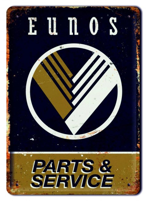 EUNOS PLAKAT METALOWY SZYLD OBRAZEK RETRO #20383