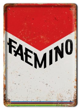 FAEMINO METALOWY SZYLD OBRAZEK VINTAGE RETRO #09662