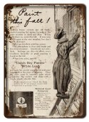 FARBA METALOWY SZYLD PLAKAT RETRO VINTAGE #10898
