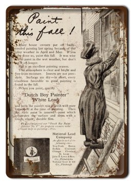 FARBA METALOWY SZYLD PLAKAT RETRO VINTAGE #10898
