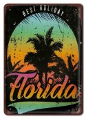 FLORYDA PLAKAT METALOWY SZYLD OBRAZEK RETRO #20267