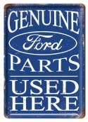 FORD AUTO GARAGE METALOWY SZYLD PLAKAT RETRO#07351