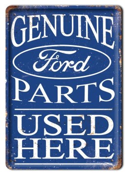 FORD AUTO GARAGE METALOWY SZYLD PLAKAT RETRO#07351