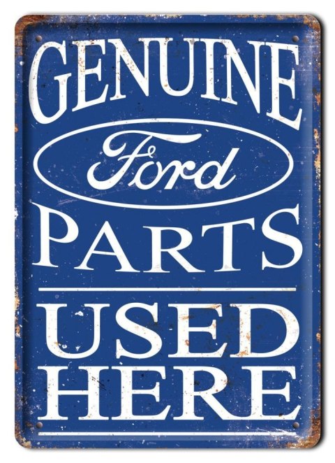 FORD AUTO GARAGE METALOWY SZYLD PLAKAT RETRO#07351