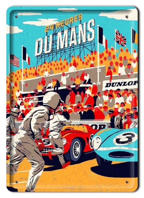 FORMUŁA 1 METALOWY SZYLD PLAKAT RETRO #07436