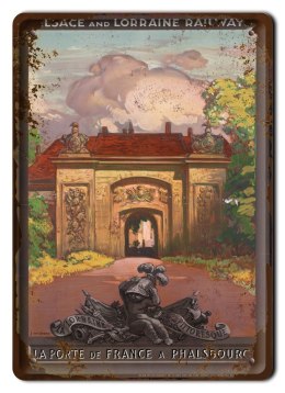 FRANCJA PLAKAT METALOWY SZYLD RETRO VINTAGE #10884