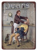 FRYZJER BARBER METALOWY SZYLD PLAKAT RETRO #07788