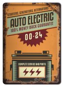 GARAGE METALOWY SZYLD PLAKAT OBRAZEK RETRO #04626