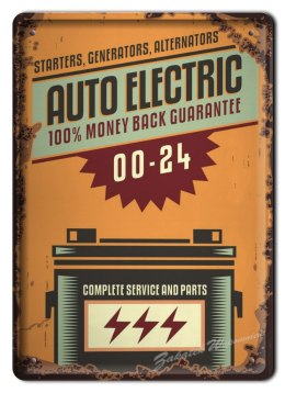 GARAGE METALOWY SZYLD PLAKAT OBRAZEK RETRO #04626