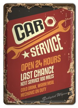 GARAGE METALOWY SZYLD PLAKAT OBRAZEK RETRO #04628