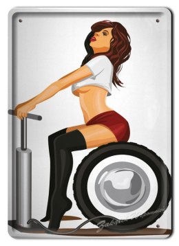 GARAGE METALOWY SZYLD PLAKAT OBRAZEK RETRO #04696