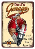 GARAGE METALOWY SZYLD PLAKAT OBRAZEK RETRO #07207