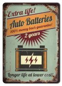 GARAGE METALOWY SZYLD PLAKAT RETRO #04642