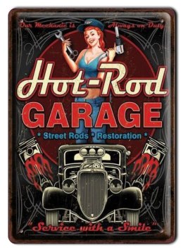GARAGE METALOWY SZYLD PLAKAT VINTAGE RETRO #00822