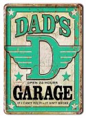GARAGE METALOWY SZYLD PLAKAT VINTAGE RETRO #07672