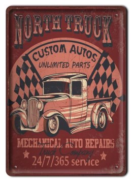 GARAGE METALOWY SZYLD PLAKAT VINTAGE RETRO #09090