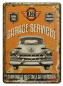 GARAŻ METALOWY SZYLD PLAKAT OBRAZEK VINTAGE #03004