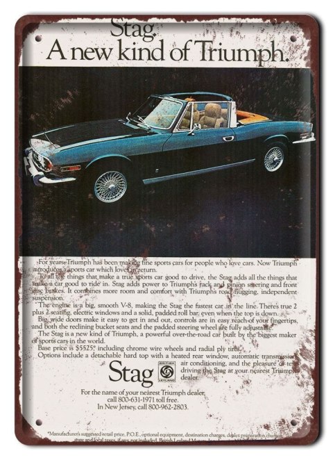 GARAŻ PLAKAT METALOWY SZYLD RETRO VINTAGE #11278