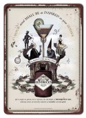 GIN DRINK METALOWY SZYLD VINTAGE RETRO #09794