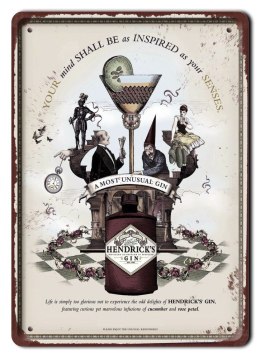 GIN DRINK METALOWY SZYLD VINTAGE RETRO #09794