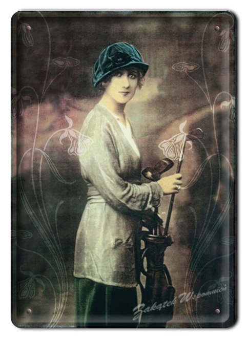 GOLF METALOWY SZYLD PLAKAT OBRAZEK RETRO #04850