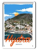 GRECJA PLAKAT METALOWY SZYLD OBRAZEK RETRO #20426