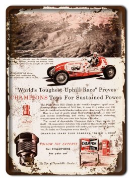 HAMPIONS PLAKAT METALOWY SZYLD RETRO VINTAGE #10856