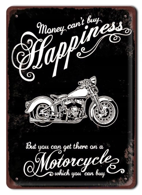 HARLEY DAVODSON METALOWY SZYLD PLAKAT RETRO #07753