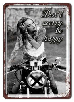 HARLEY METALOWY SZYLD PLAKAT RETRO VINTAGE #10260