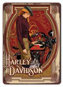 HARLEY METALOWY SZYLD PLAKAT RETRO VINTAGE #10281