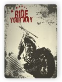 HARLEY METALOWY SZYLD PLAKAT VINTAGE RETRO #03934