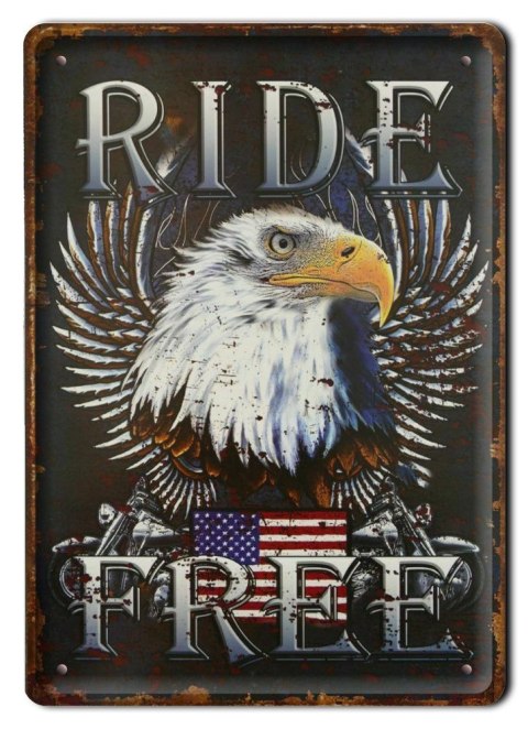 HARLEY PLAKAT METALOWY SZYLD OBRAZEK RETRO #20310