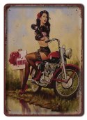 HARLEY PLAKAT METALOWY SZYLD OBRAZEK RETRO #20314