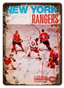 HOKEJ PLAKAT METALOWY SZYLD RETRO VINTAGE #10189