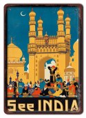 INDIE METALOWY SZYLD OBRAZEK VINTAGE RETRO #09550