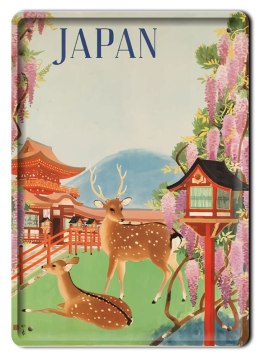 JAPONIA METALOWY SZYLD PLAKAT VINTAGE RETRO #09365