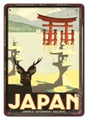 JAPONIA METALOWY SZYLD PLAKAT VINTAGE RETRO #09557