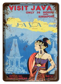 JAWA METALOWY SZYLD PLAKAT RETRO VINTAGE #10921