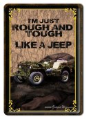 JEEP METALOWY SZYLD OBRAZEK VINTAGE RETRO #01300