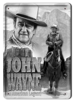 JOHN WAYNE METALOWY SZYLD OBRAZEK RETRO #05007