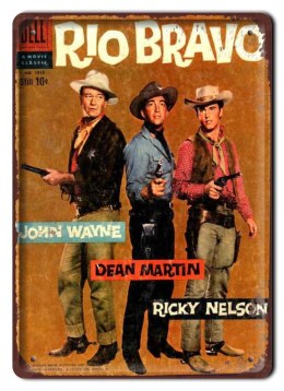 JOHN WAYNE PLAKAT METALOWY SZYLD RETRO #10416