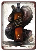 JOHNNIE WALKER WHISKEY METALOWY SZYLD PLAKAT #08355