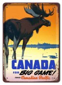 KANADA METALOWY SZYLD PLAKAT VINTAGE RETRO #09537