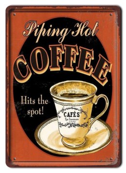 KAWA COFFEE METALOWY SZYLD PLAKAT RETRO #08559