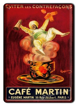KAWA METALOWY SZYLD PLAKAT OBRAZEK VINTAGE #01906
